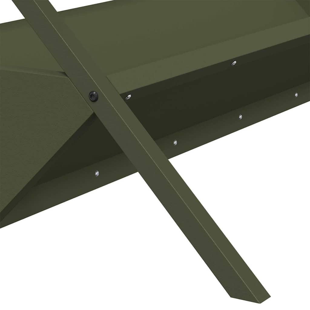 Ταΐστρα για ζώα Λαδί 111 x 76 x 38 εκ 10 kg
