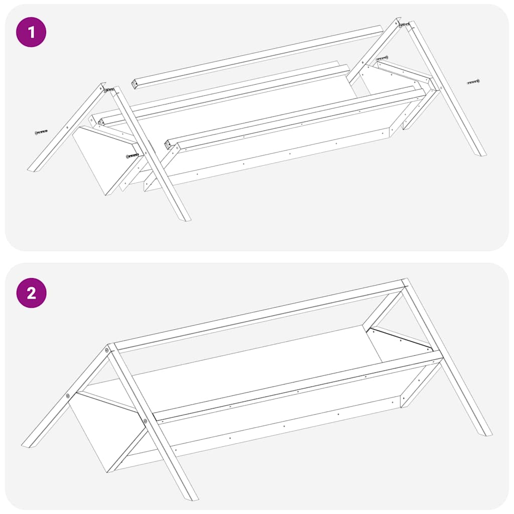 Ταΐστρα για ζώα Λαδί 111 x 76 x 38 εκ 10 kg