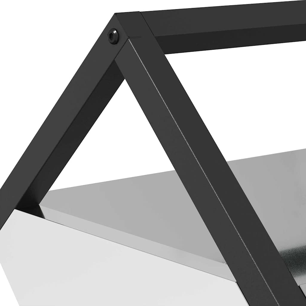 Ταΐστρα για ζώα Ασημί 111 x 76 x 38 εκ 10 kg