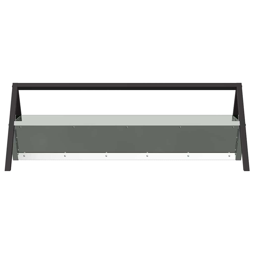Ταΐστρα για ζώα Ασημί 111 x 76 x 38 εκ 10 kg