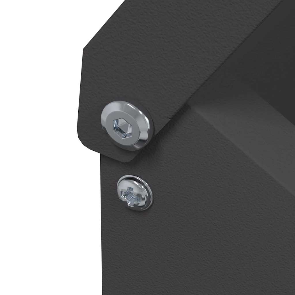 Ταΐστρα κοτόπουλων Μαύρο 21 x 16 x 33 εκ. 3 kg