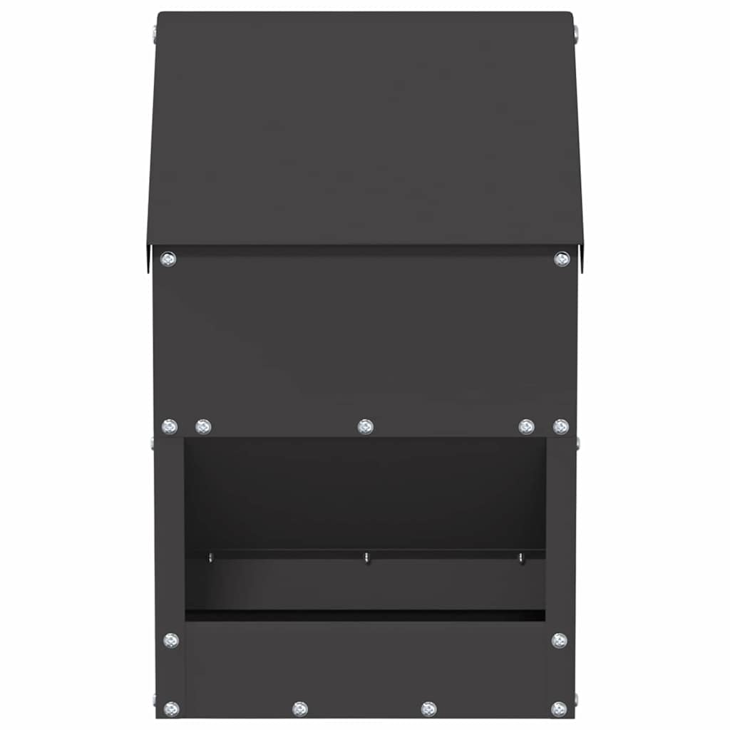 Ταΐστρα κοτόπουλων Μαύρο 21 x 16 x 33 εκ. 3 kg