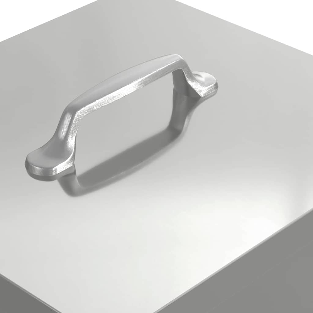 Ταΐστρα Κοτόπουλου με Πεντάλ Ασημί 25 x 42 x 40 εκ. 4 kg