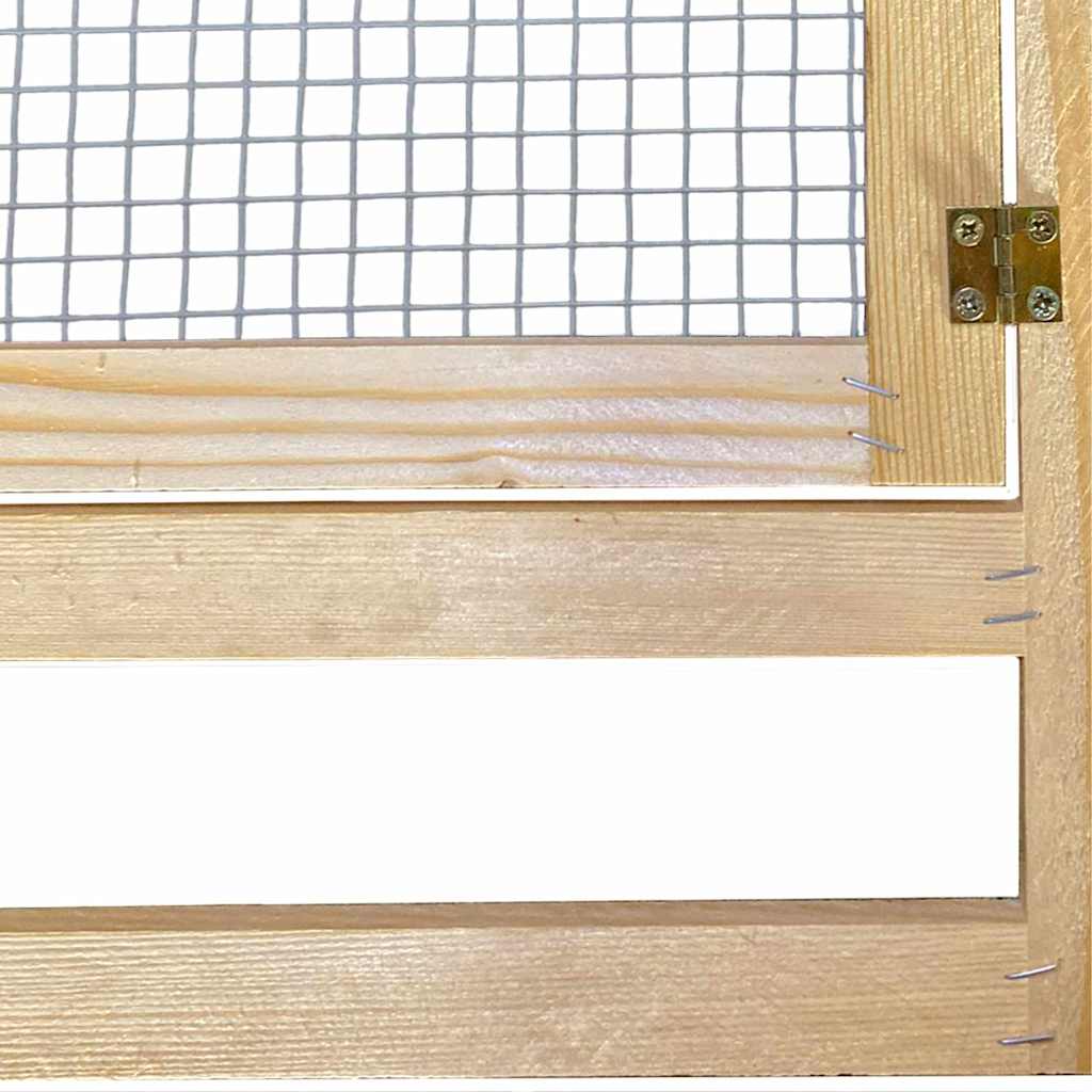 Κοτέτσι Καφέ 75 x 60 x 89 εκ Μασίφ Ξύλο Πεύκου