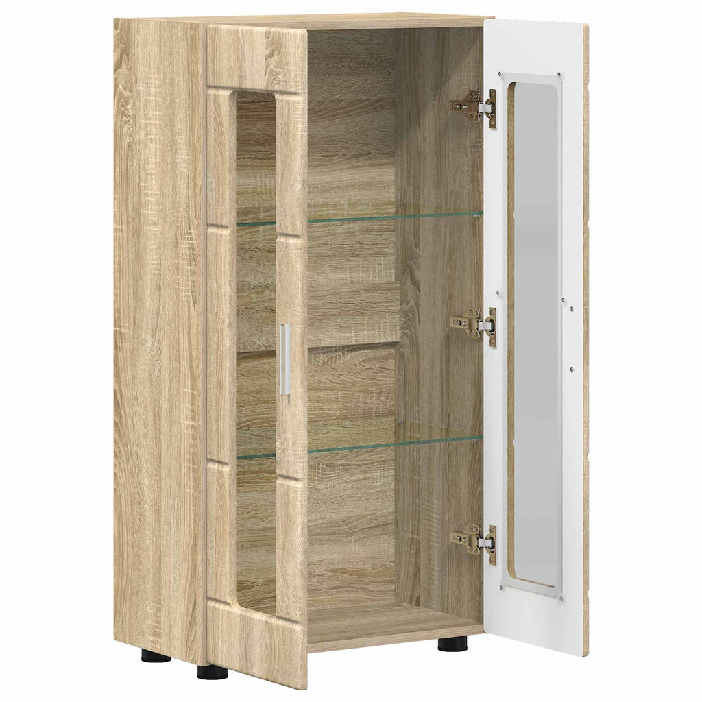 Πλαϊνό γραφείο FLORIN 55,5 x 29 x 100 εκ Δρύς Sonoma