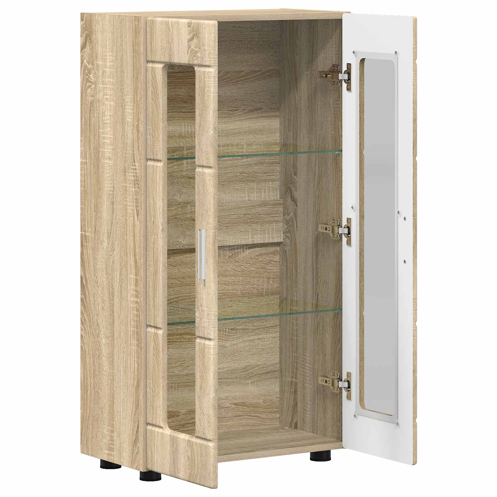 Πλαϊνό γραφείο FLORIN 55,5 x 29 x 100 εκ Δρύς Sonoma