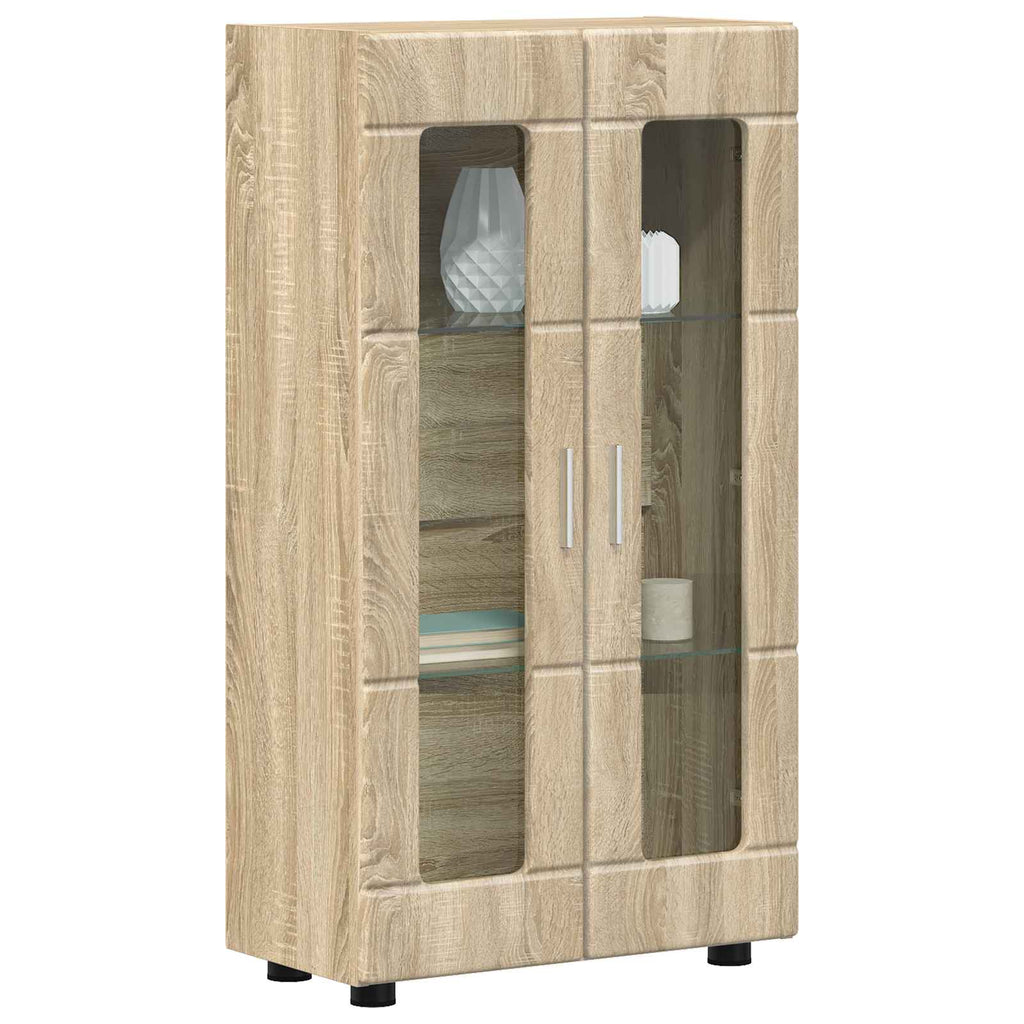 Πλαϊνό γραφείο FLORIN 55,5 x 29 x 100 εκ Δρύς Sonoma