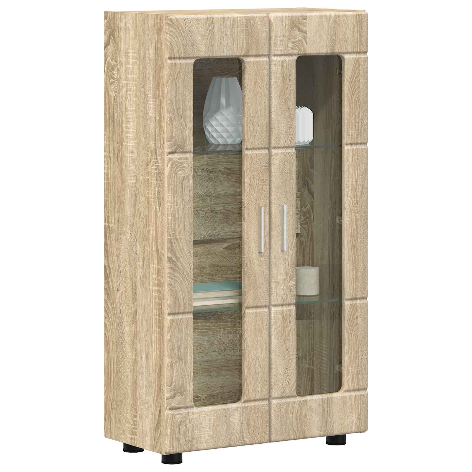 Πλαϊνό γραφείο FLORIN 55,5 x 29 x 100 εκ Δρύς Sonoma