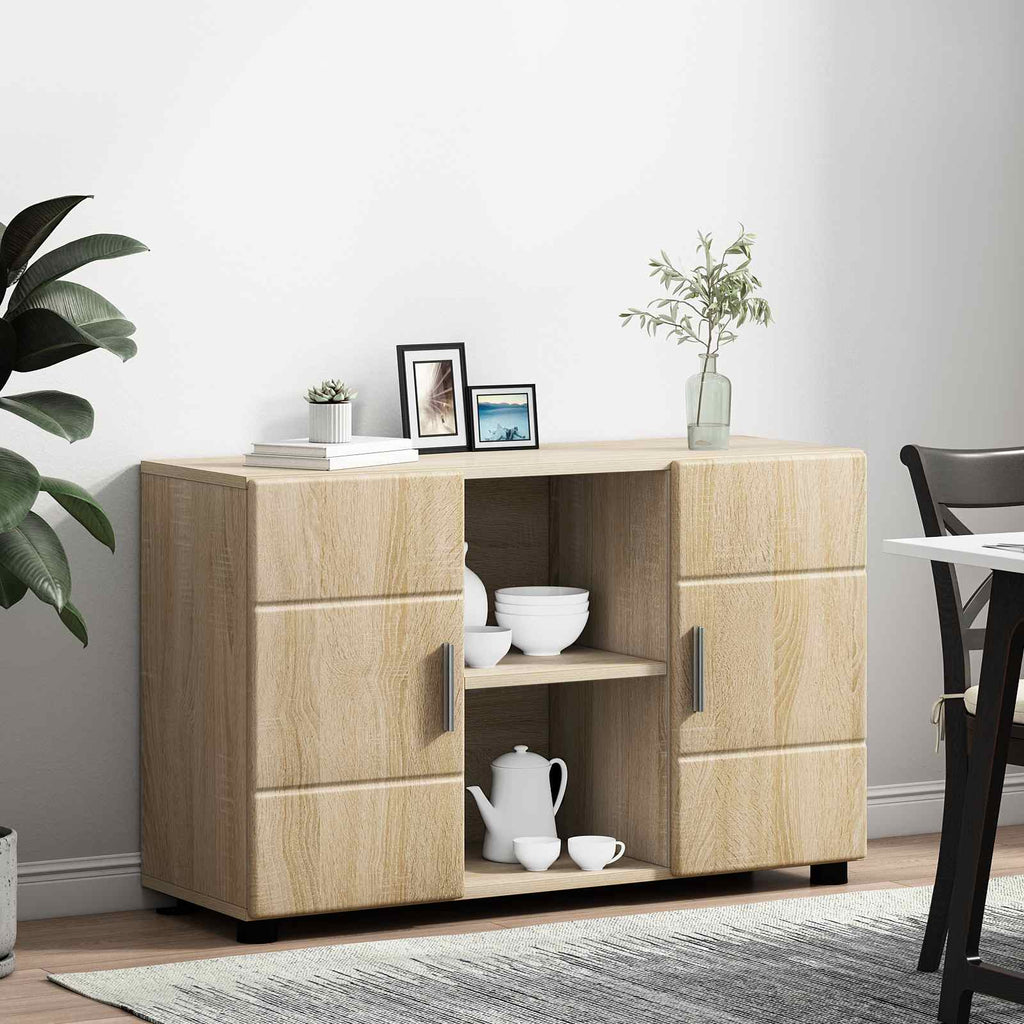 Πλαϊνό γραφείο FLORIN 88,5 x 30,5 x 55,5 εκ Δρύς Sonoma