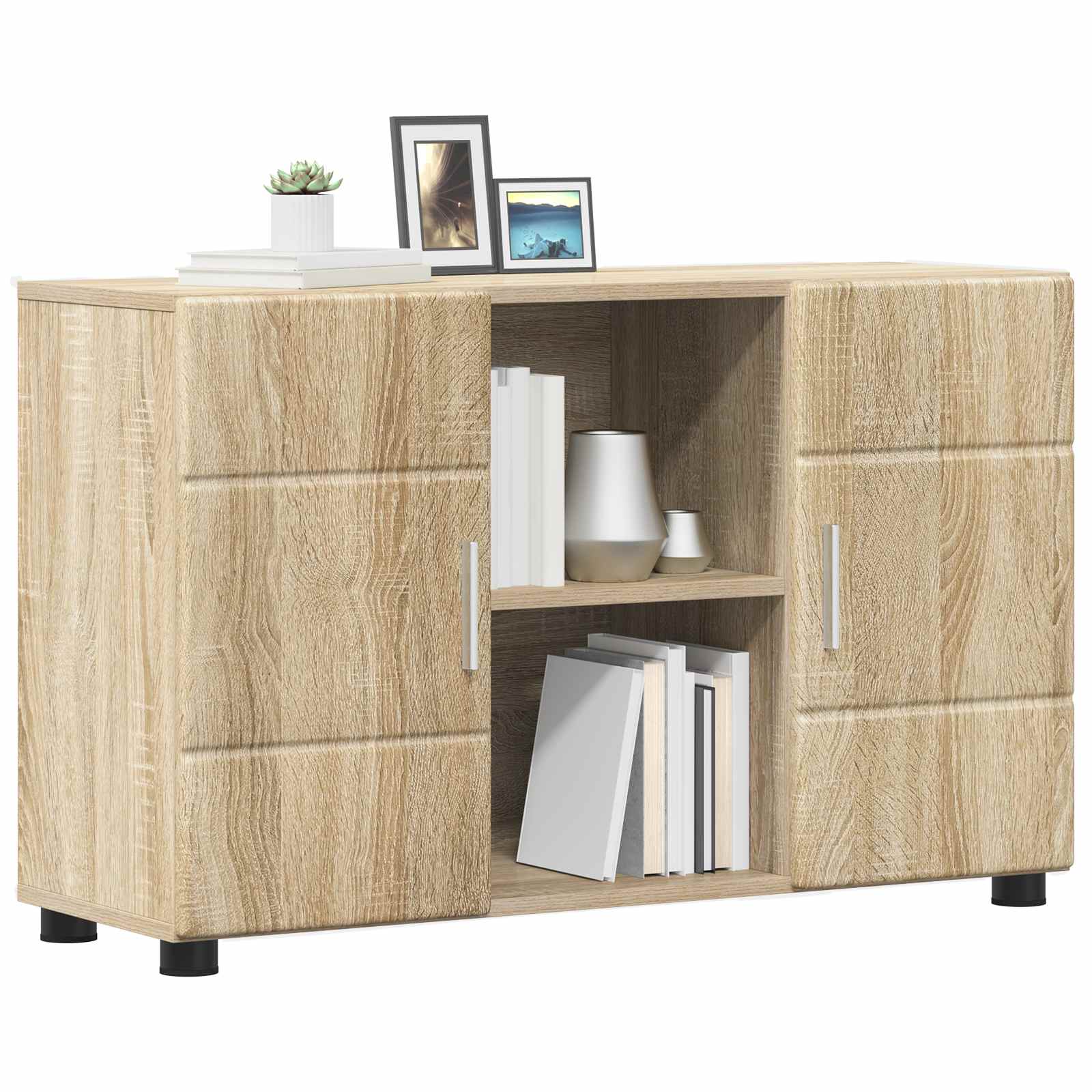 Πλαϊνό γραφείο FLORIN 88,5 x 30,5 x 55,5 εκ Δρύς Sonoma