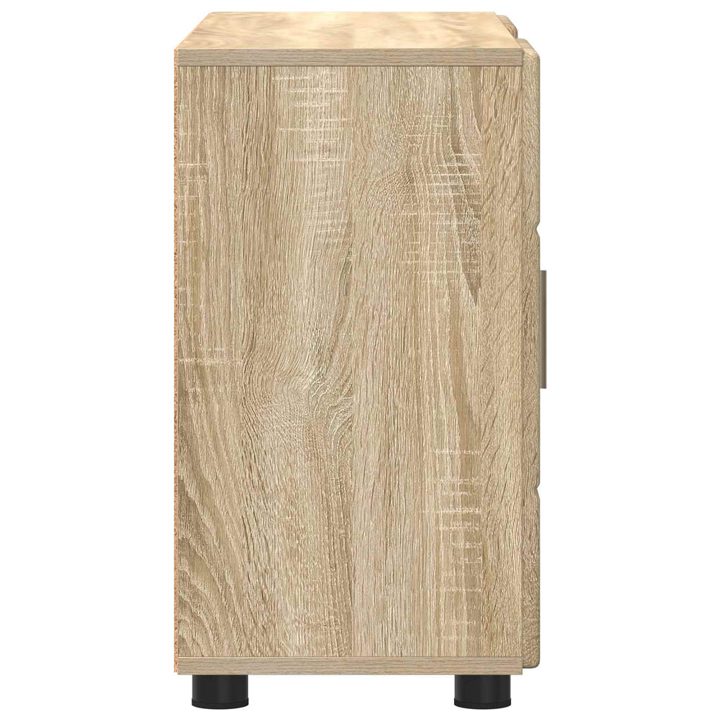 Πλαϊνό γραφείο FLORIN 88,5 x 30,5 x 55,5 εκ Δρύς Sonoma