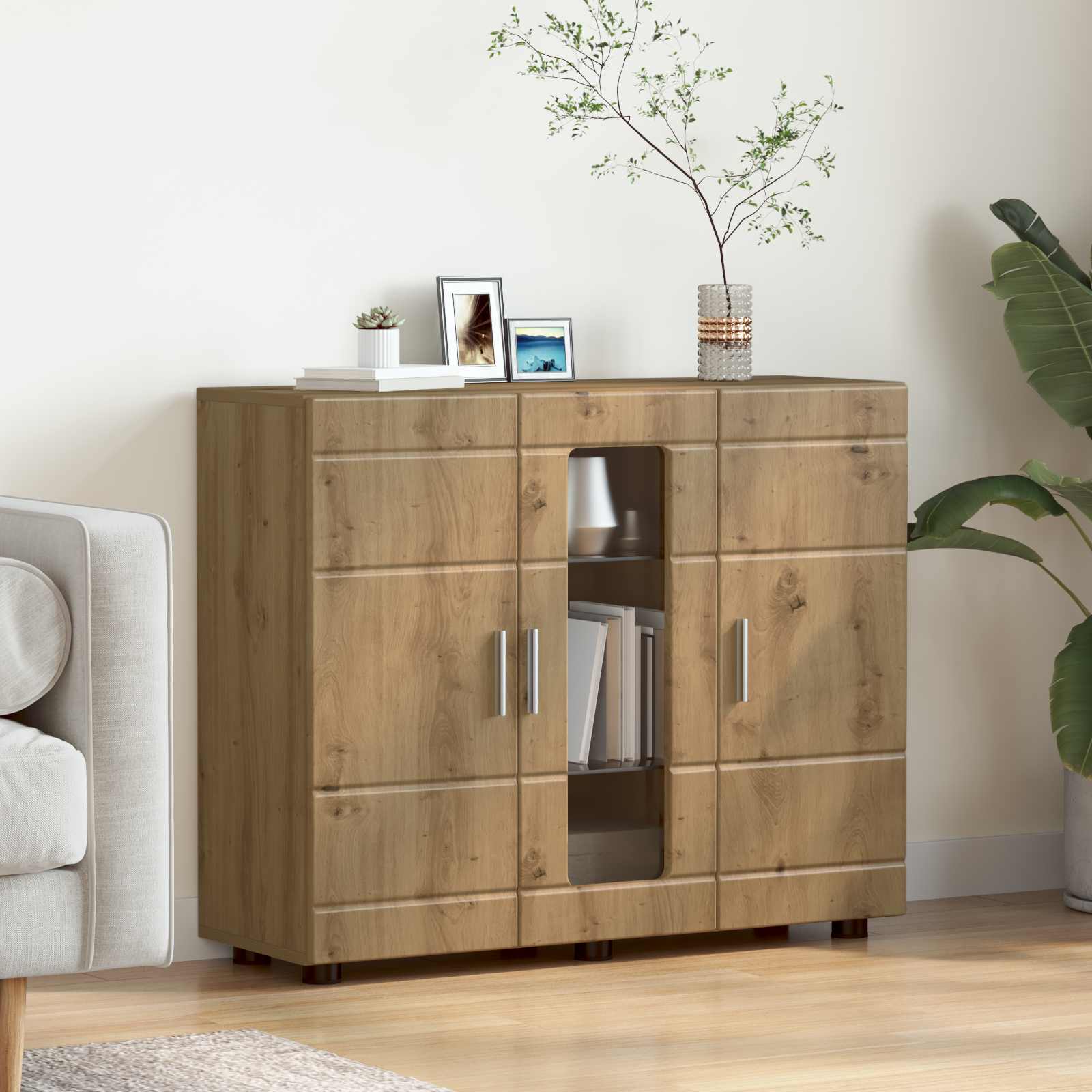 Ξύλινο Ντουλάπι Artisan Oak Επεξεργασμένο Ξύλο