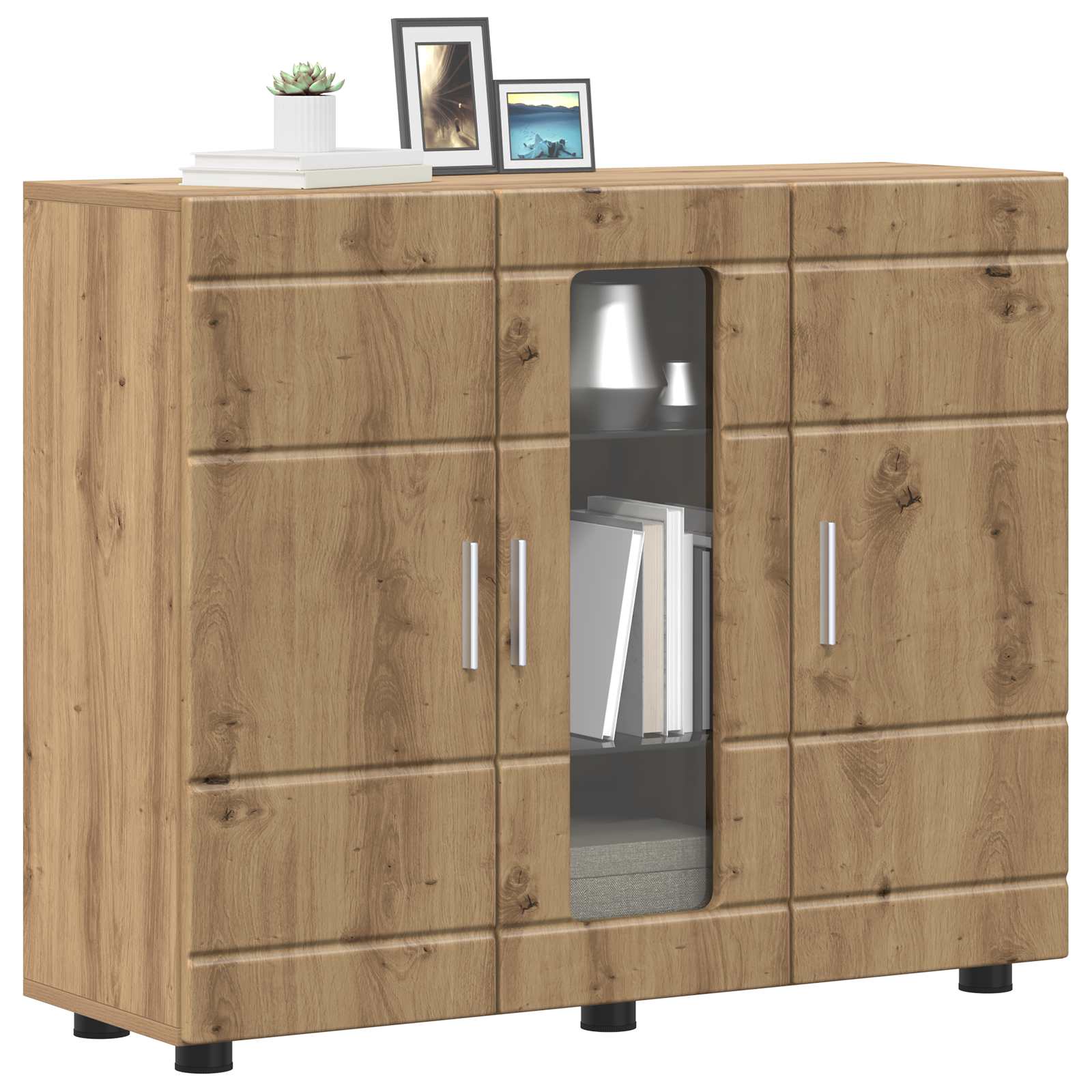 Ξύλινο Ντουλάπι Artisan Oak Επεξεργασμένο Ξύλο