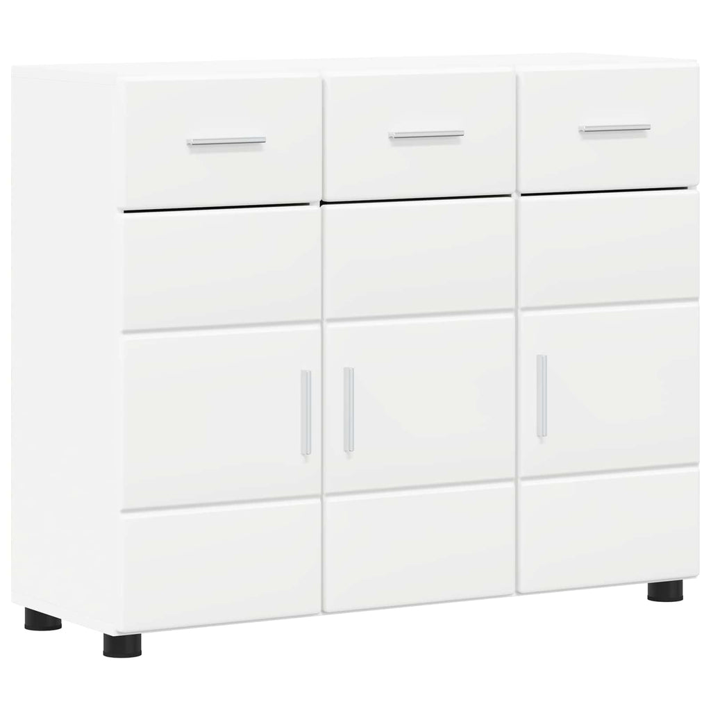 Πλαϊνό γραφείο FLORIN 88,5 x 30,5 x 73 εκ Λευκό