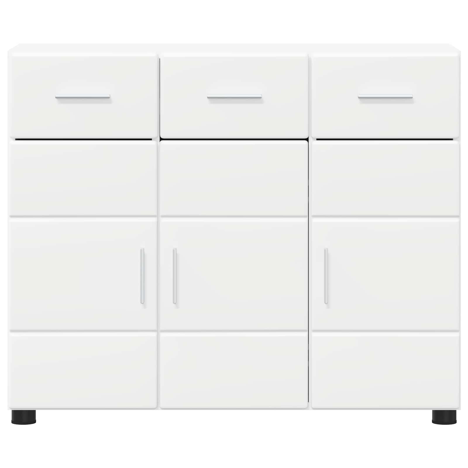 Πλαϊνό γραφείο FLORIN 88,5 x 30,5 x 73 εκ Λευκό