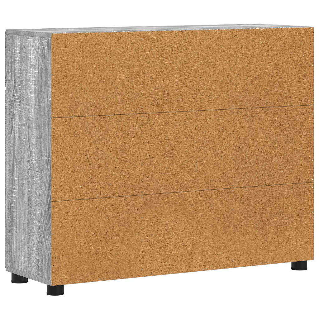 Πλαϊνό γραφείο FLORIN 88,5 x 30,5 x 73 εκ Γκρίζο Σονομα