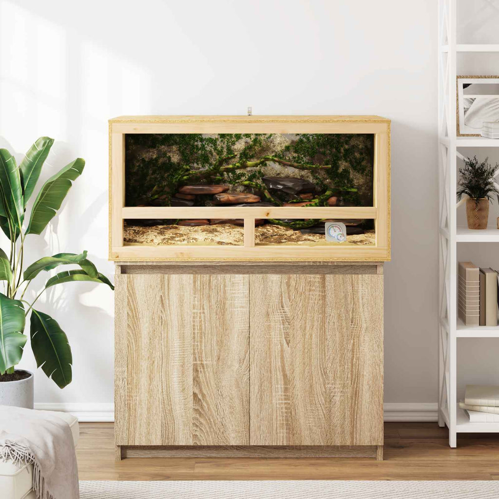 Terrarium Καφέ 100 x 50 x 50 cm OSB
