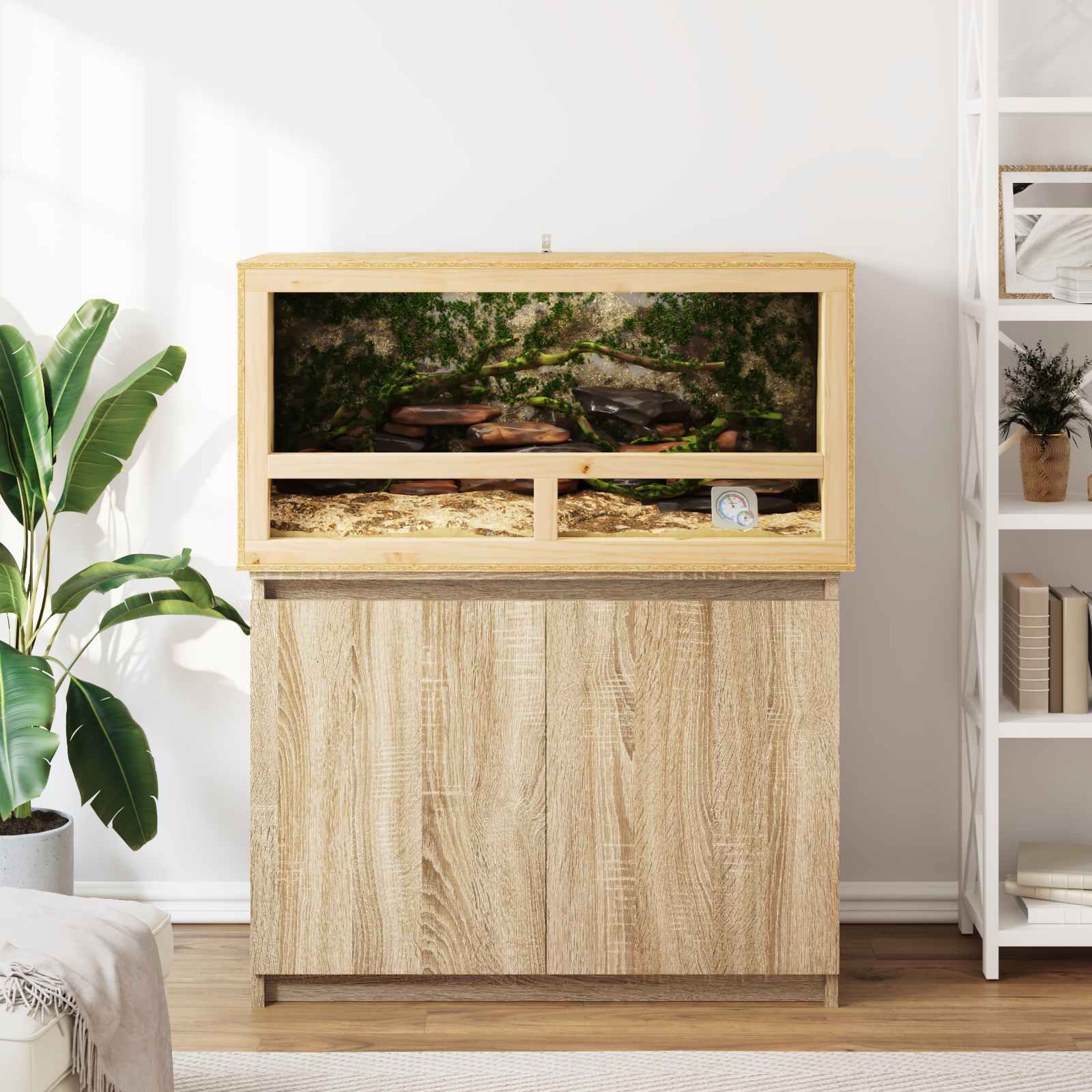 Terrarium Καφέ 100 x 50 x 50 cm OSB