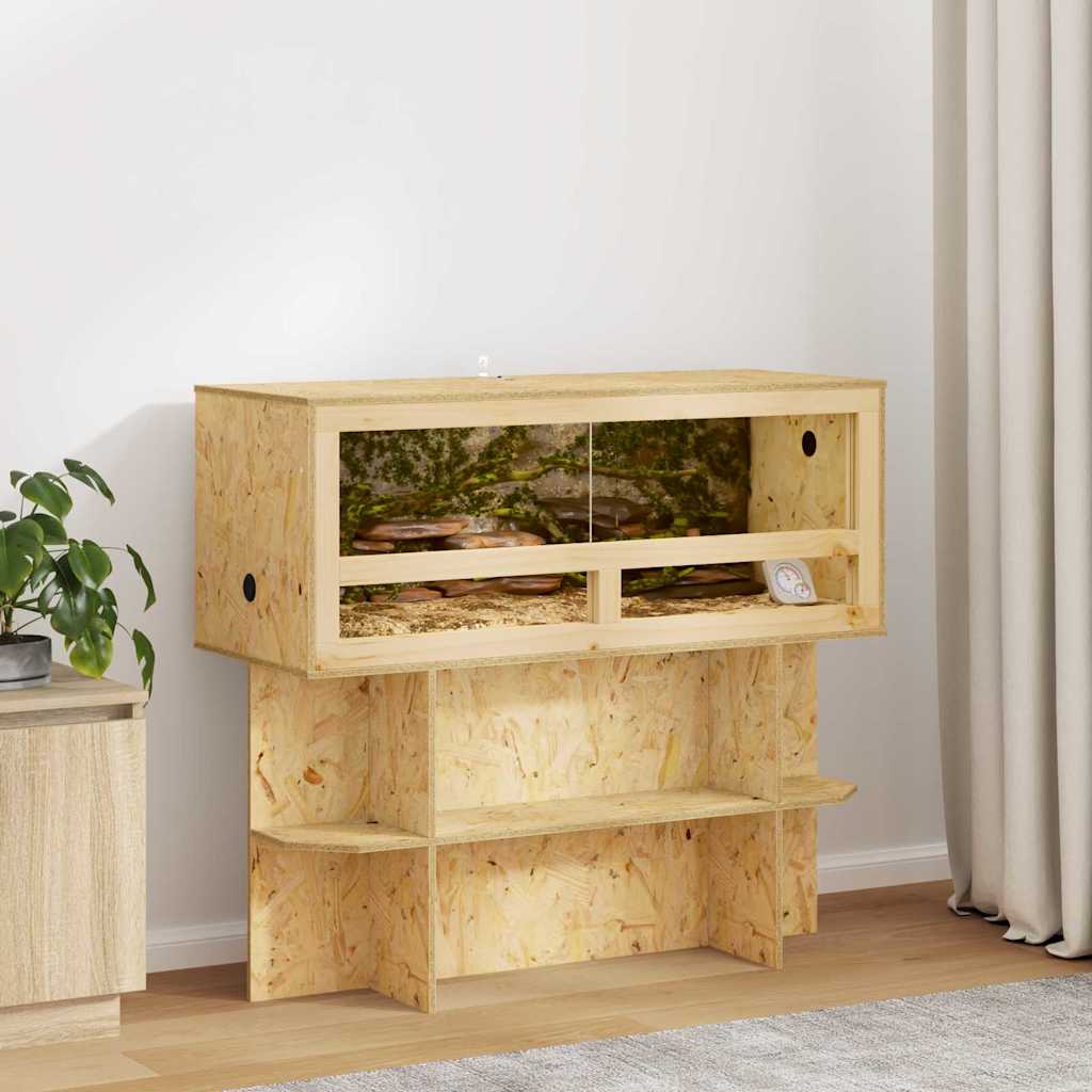 Terrarium Καφέ 100 x 40 x 40 cm OSB