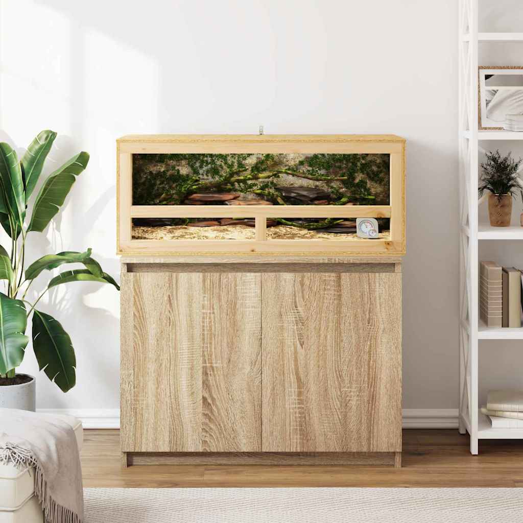 Terrarium Καφέ 100 x 40 x 40 cm OSB