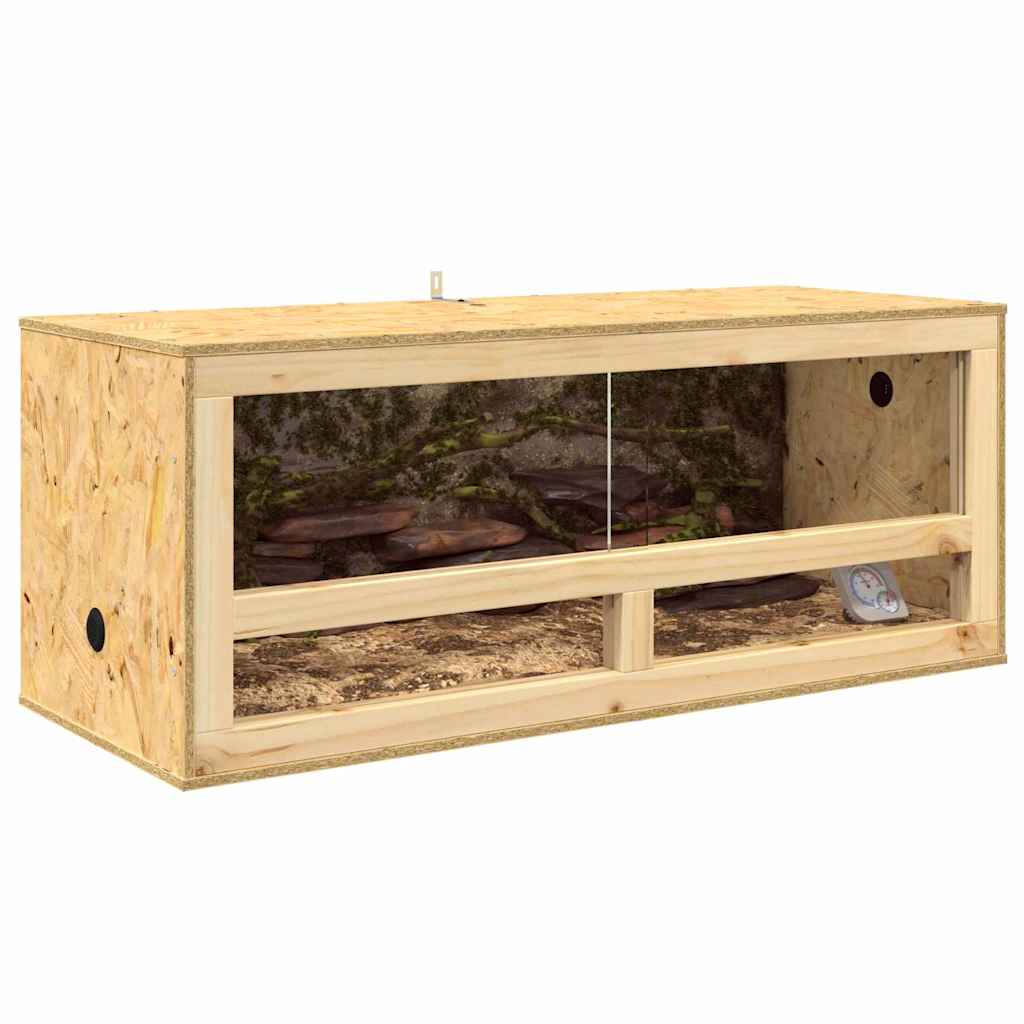 Terrarium Καφέ 100 x 40 x 40 cm OSB