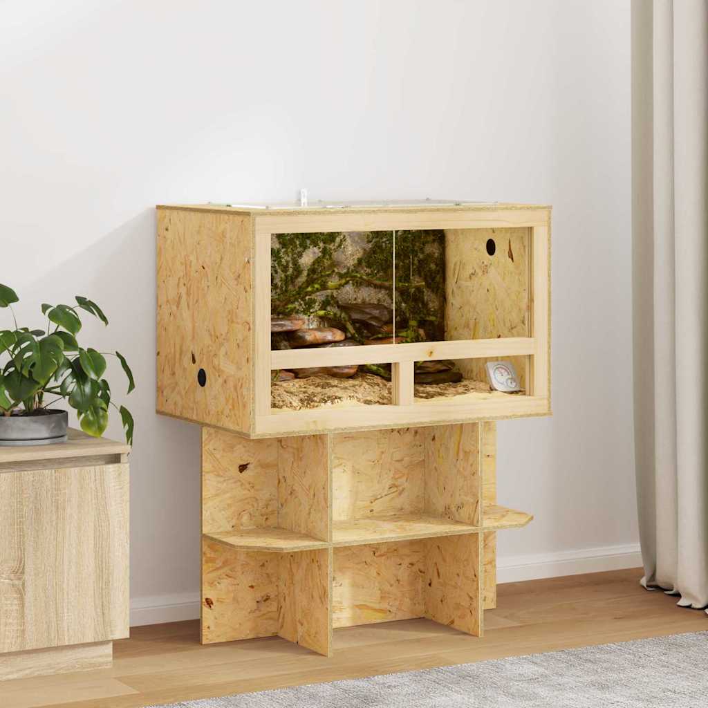 Terrarium Καφέ 80 x 50 x 50 εκ OSB