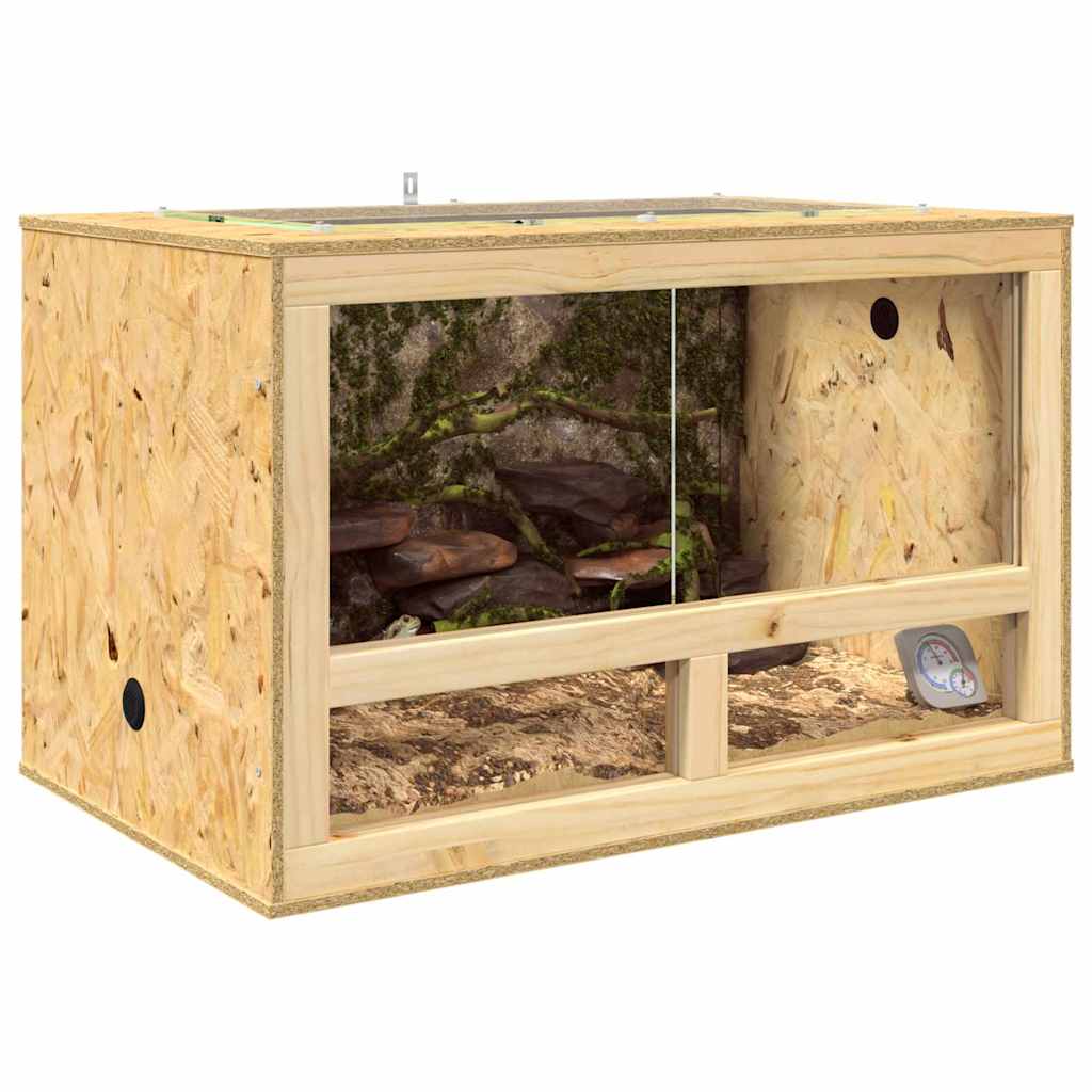 Terrarium Καφέ 80 x 50 x 50 εκ OSB