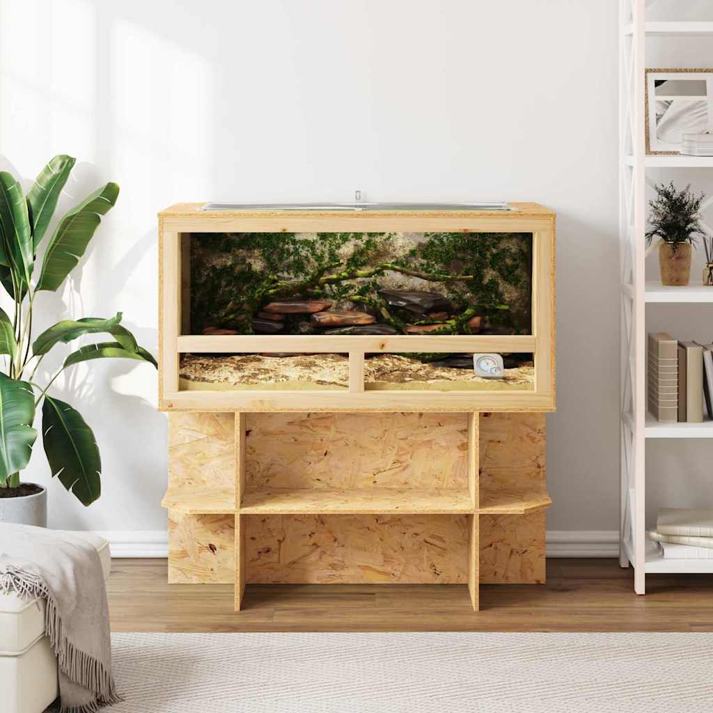Terrarium Καφέ 100 x 50 x 50 cm OSB