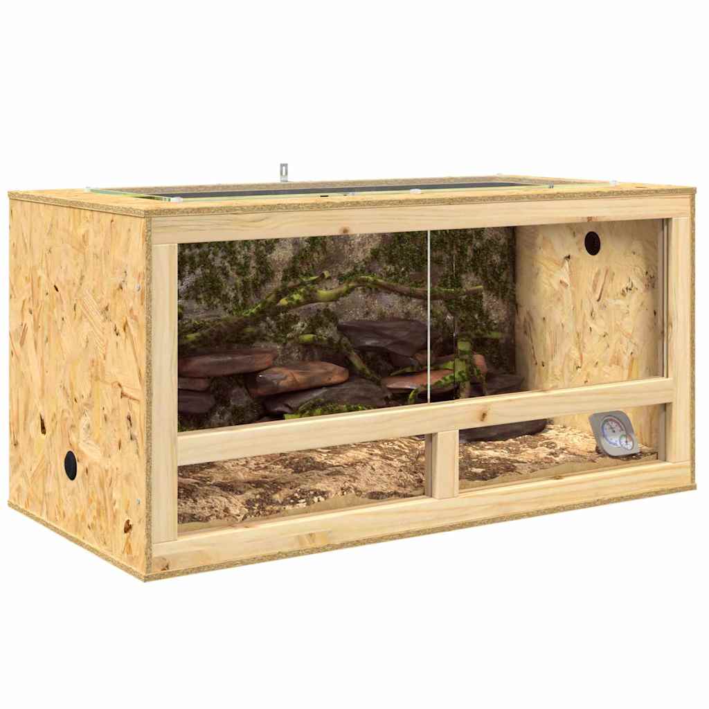 Terrarium Καφέ 100 x 50 x 50 cm OSB