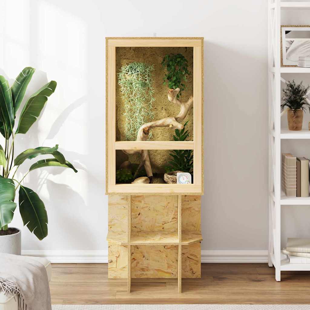 Terrarium Καφέ 50 x 50 x 80 cm OSB