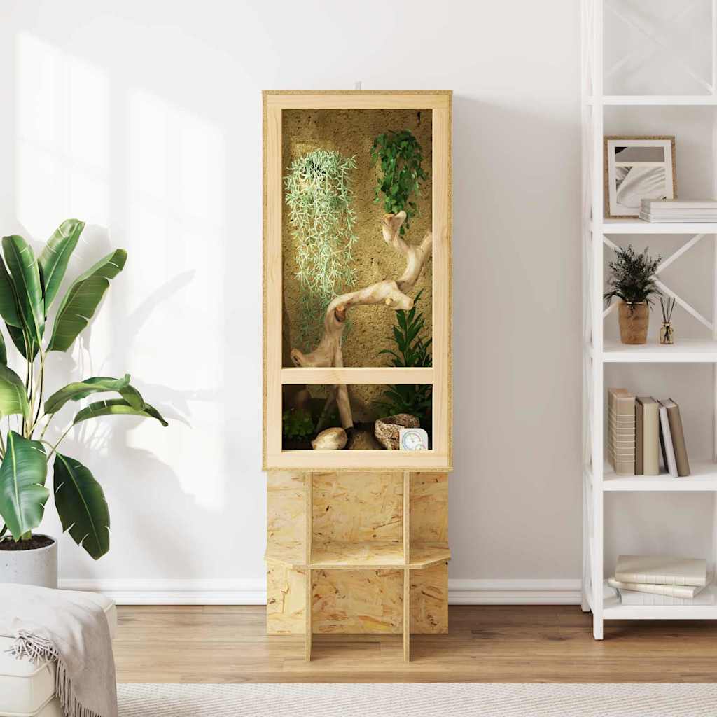 Terrarium Καφέ 50 x 50 x 100 cm OSB