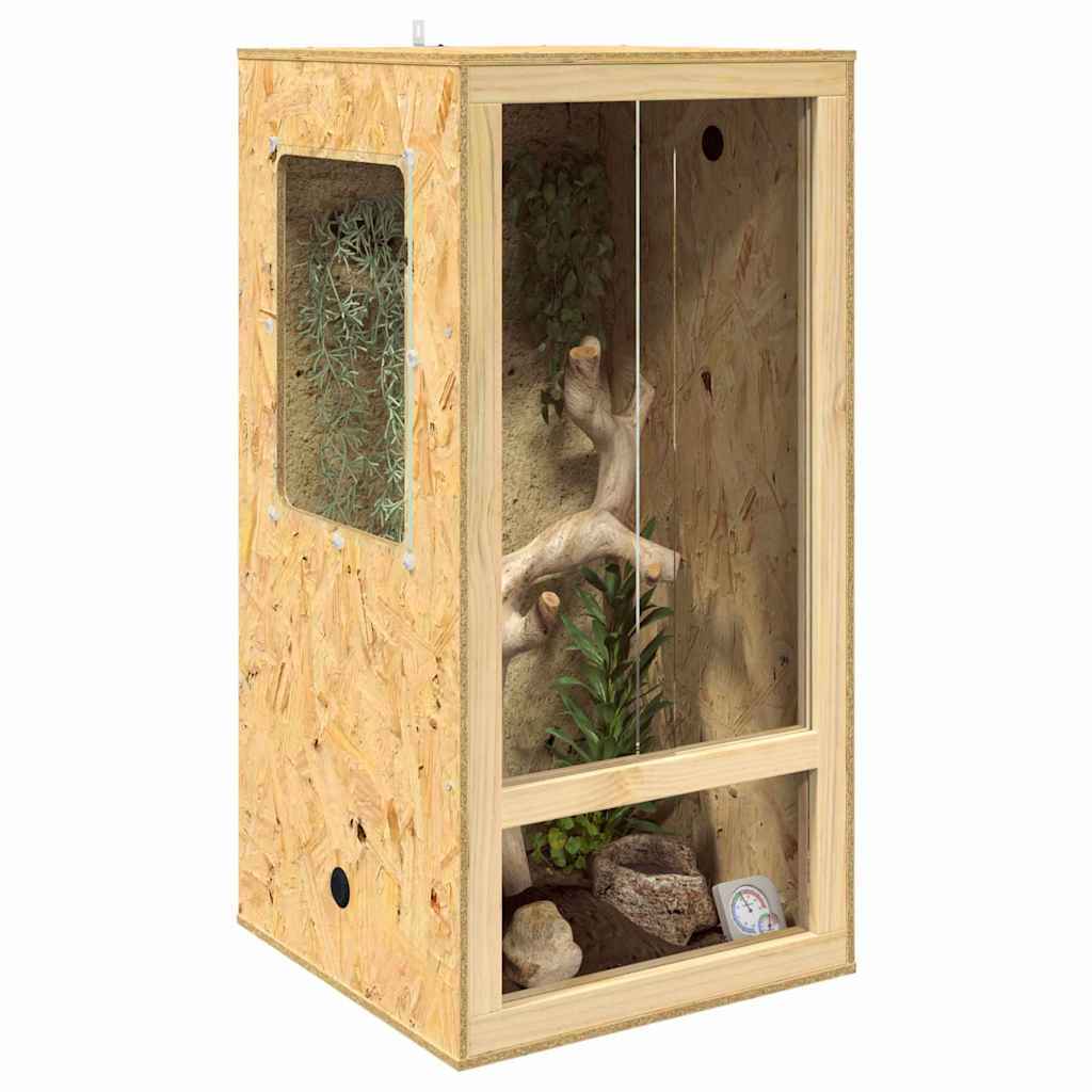 Terrarium Καφέ 50 x 50 x 100 cm OSB