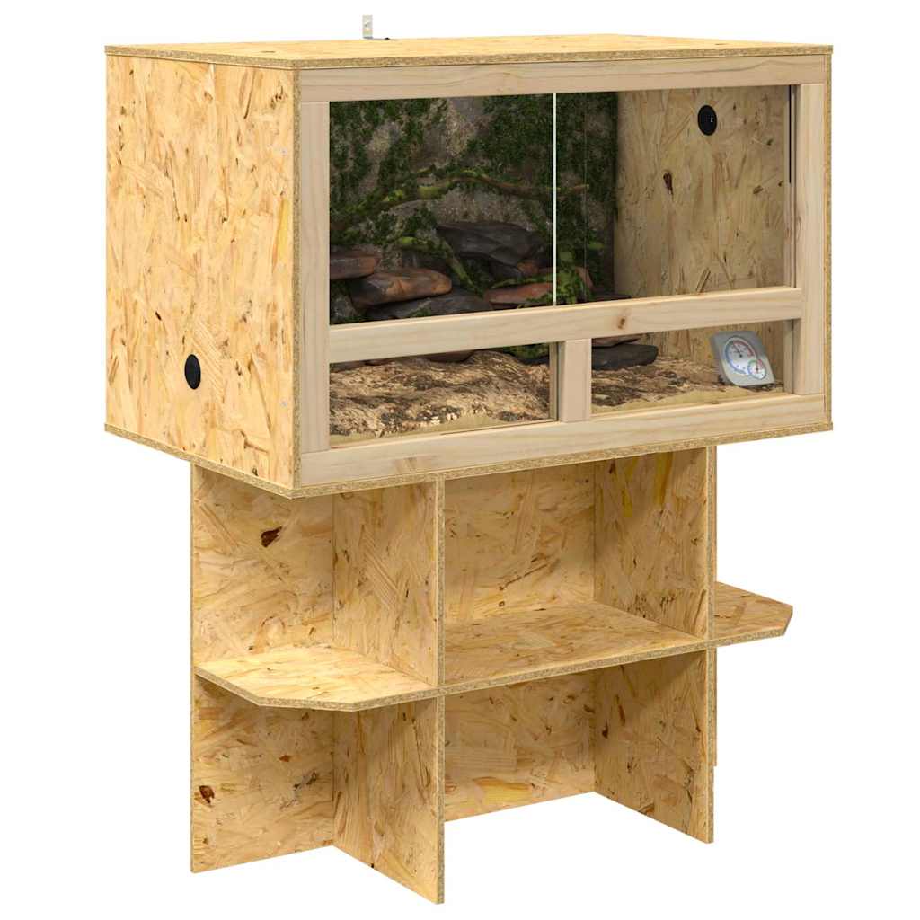 Βάση Terrarium Καφέ 80 x 50 x 50 εκ OSB