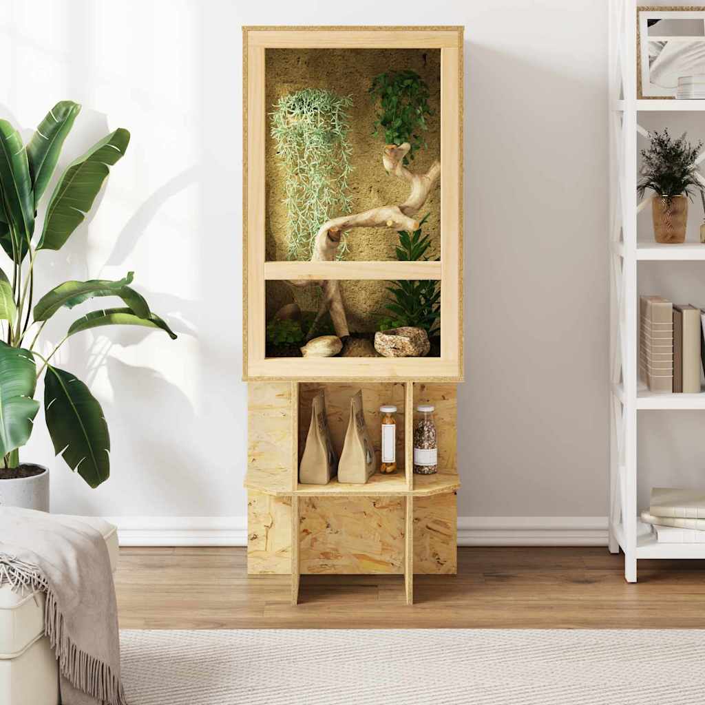Βάση Terrarium Καφέ 50 x 50 x 50 cm OSB