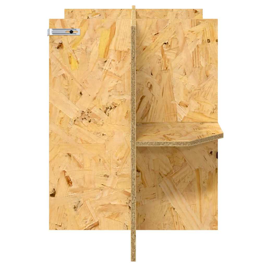 Βάση Terrarium με ράφι Καφέ 80 x 40 x 50 cm OSB