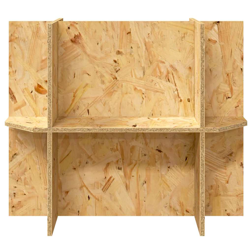 Βάση Terrarium με ράφι Καφέ 60 x 30 x 50 εκ. OSB