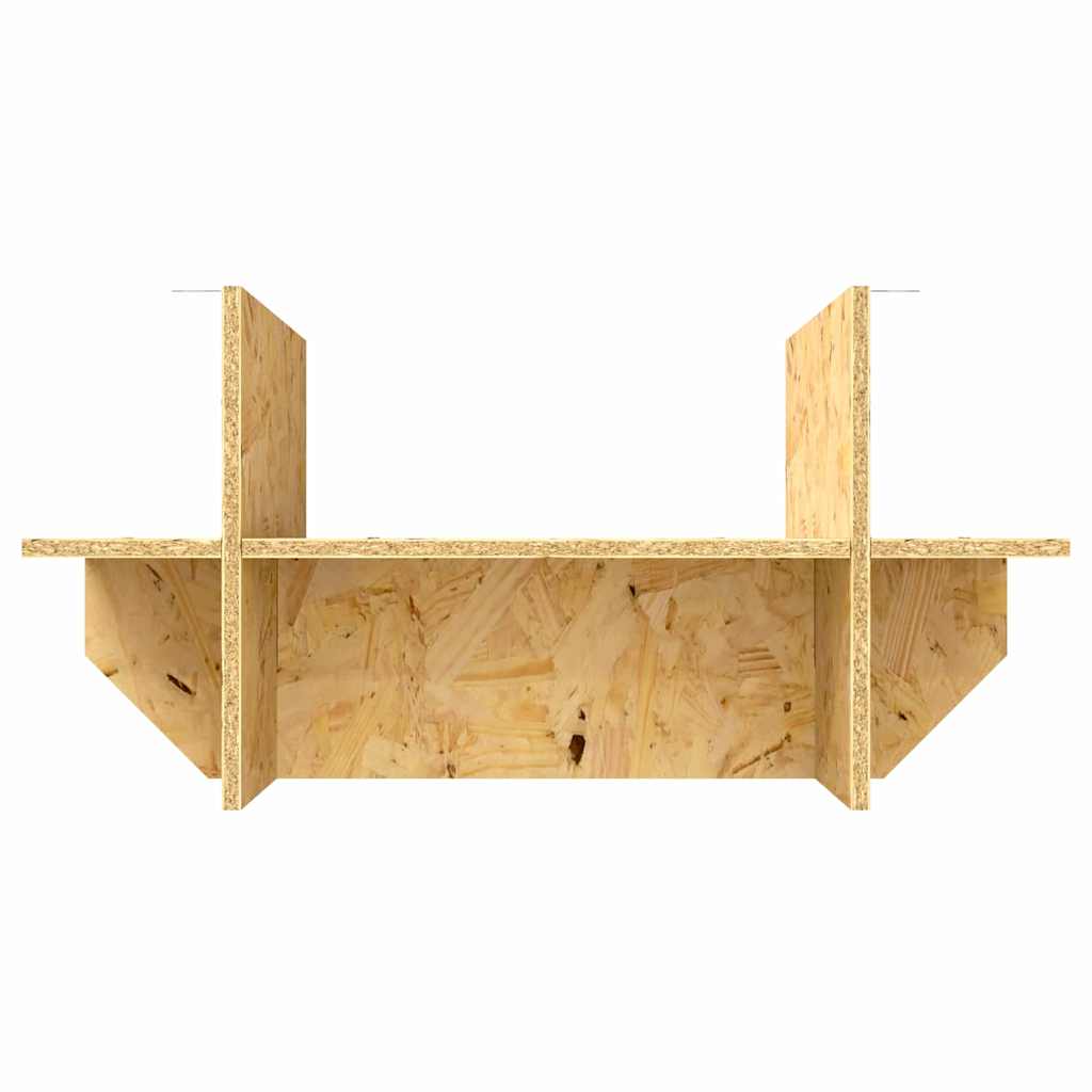 Βάση Terrarium με ράφι Καφέ 60 x 30 x 50 εκ. OSB