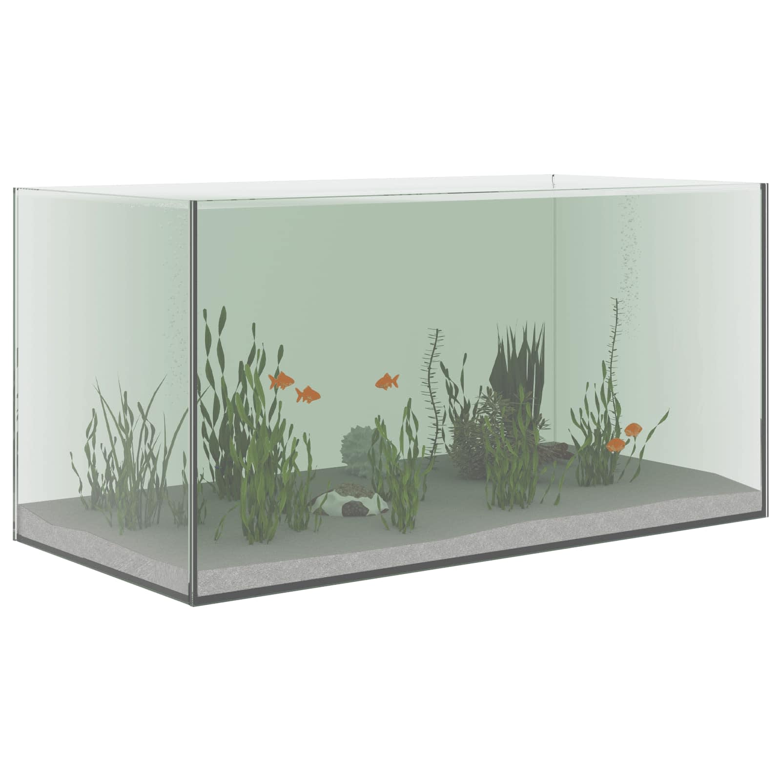 Ενυδρείο με αποθήκευση Διαφανές 60 x 30 x 30 cm Γυαλί