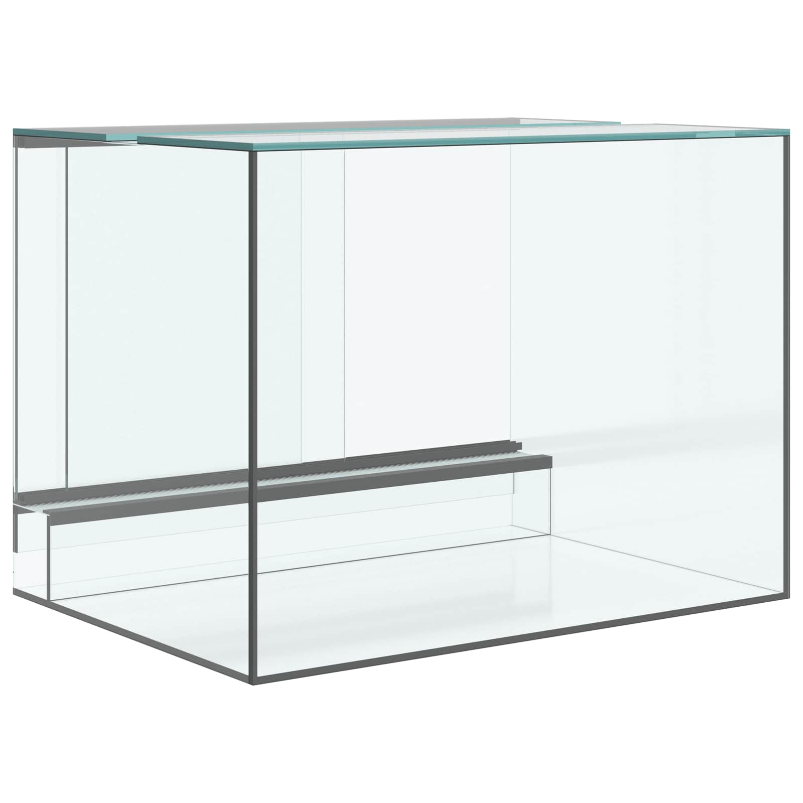 Terrarium με αποθήκευση Διαφανές 40 x 30 x 30 εκ Γυαλί