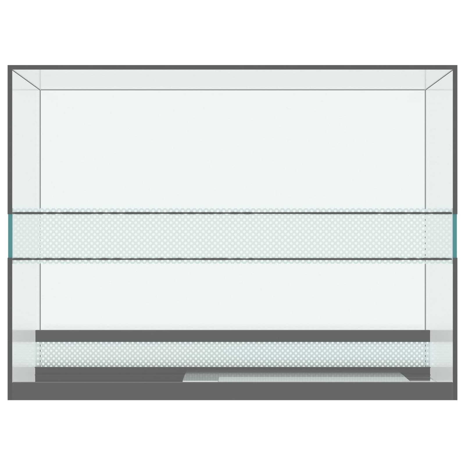 Terrarium με αποθήκευση Διαφανές 40 x 30 x 30 εκ Γυαλί