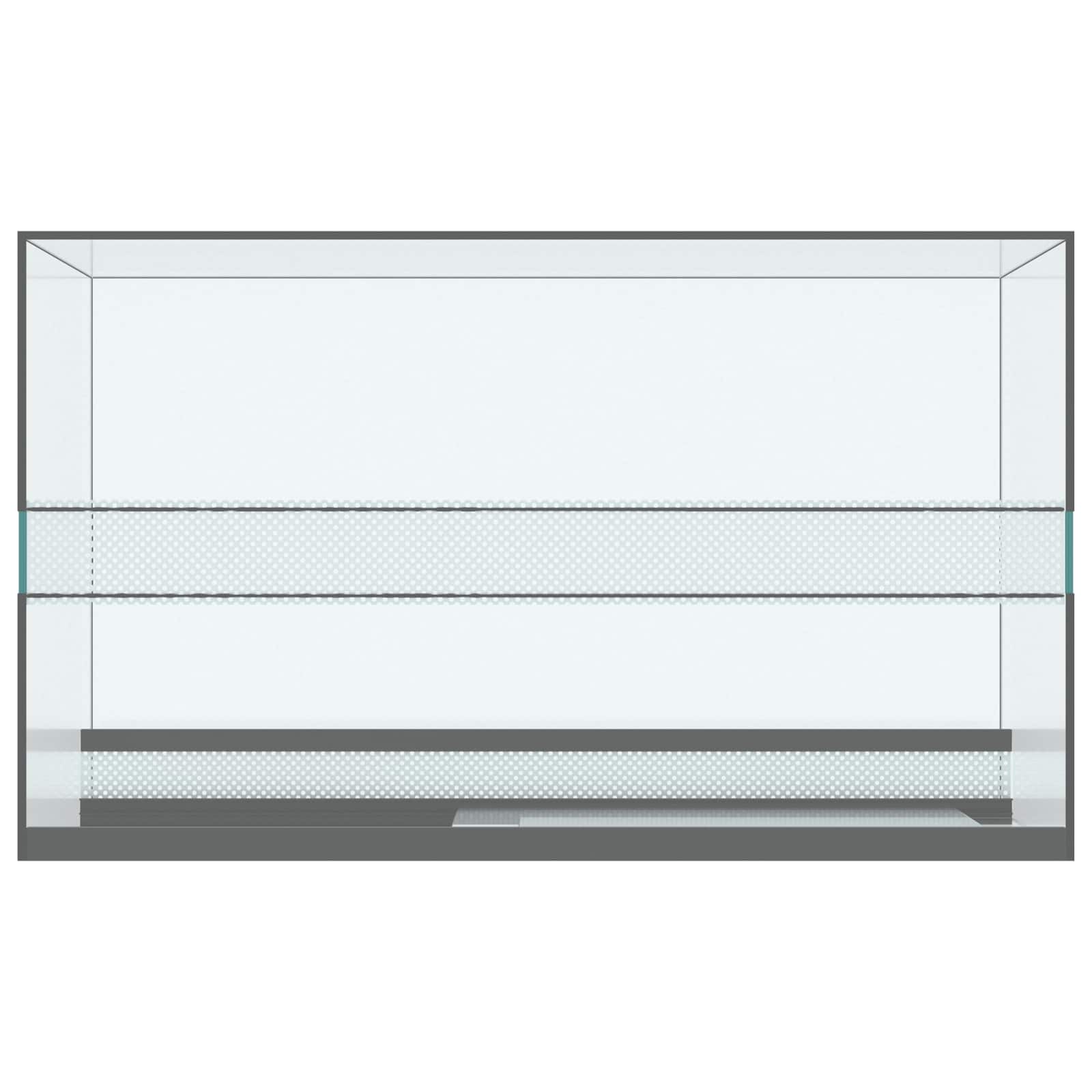 Terrarium με αποθήκευση Διαφανές 50 x 30 x 30 εκ. Γυαλί