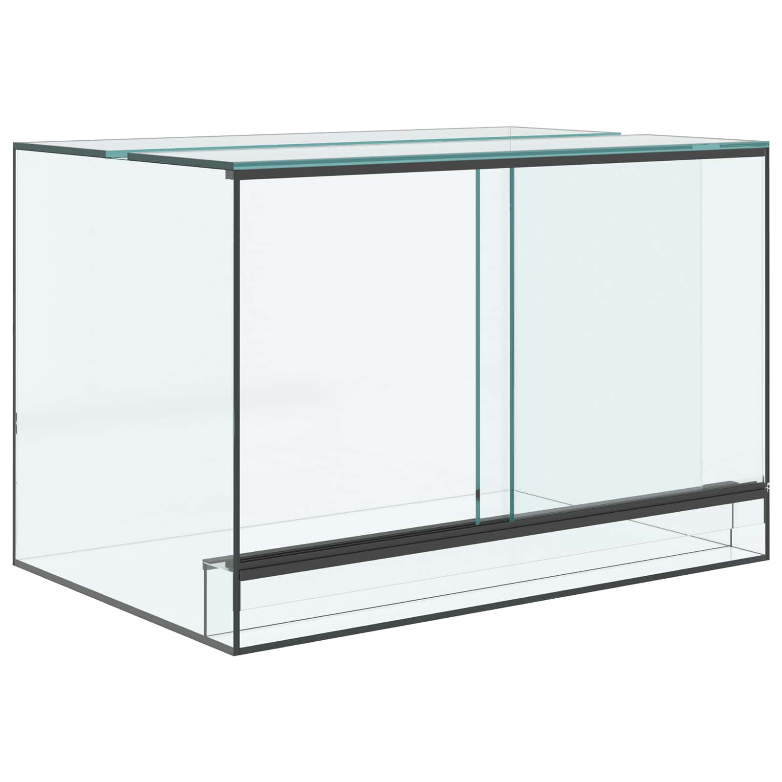 Terrarium με αποθήκευση Διαφανές 60 x 40 x 40 εκ. Γυαλί
