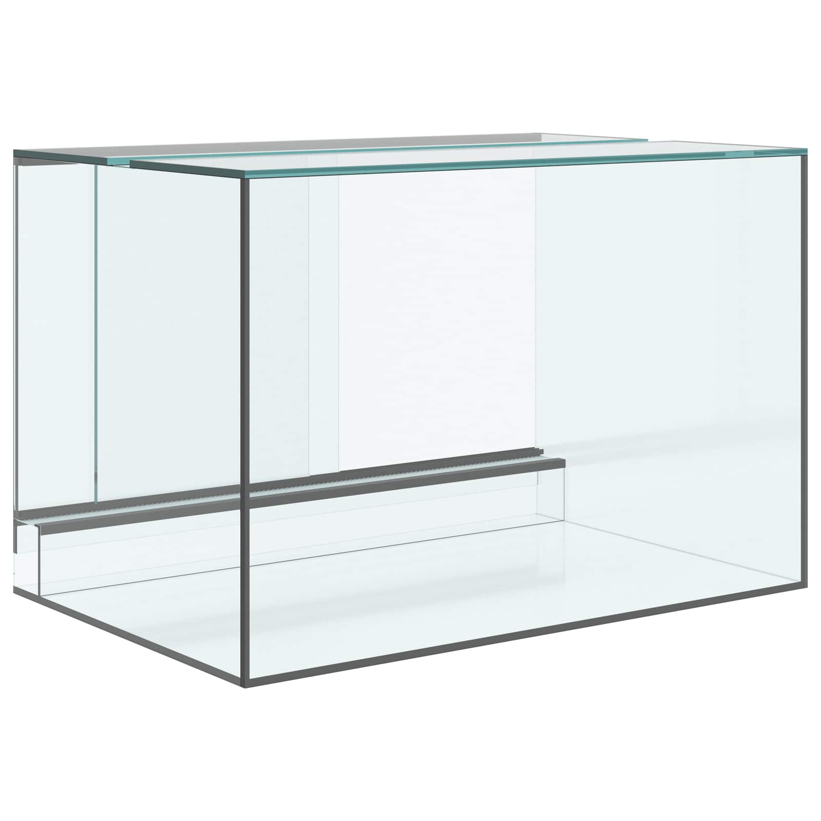 Terrarium με αποθήκευση Διαφανές 60 x 40 x 40 εκ. Γυαλί