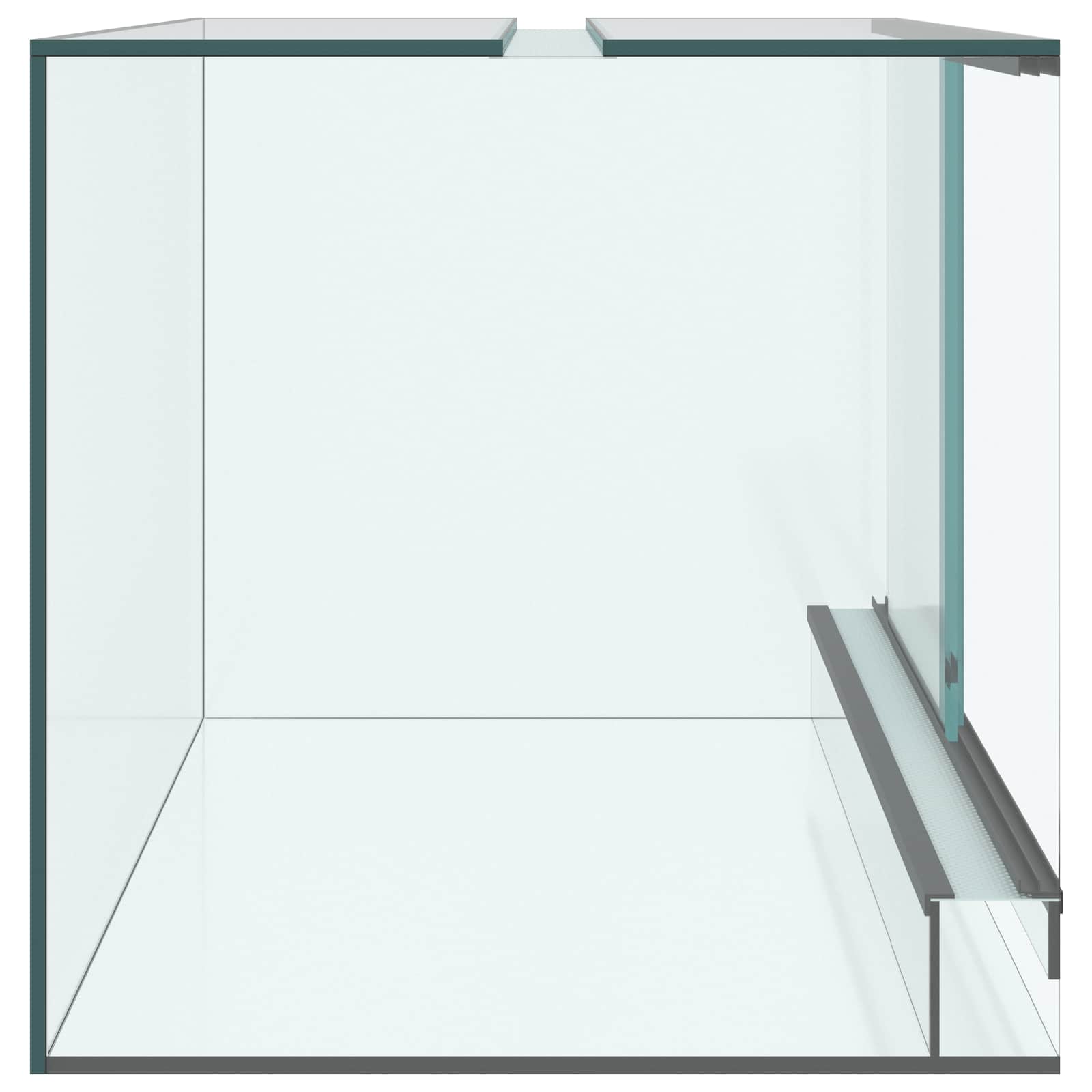 Terrarium με αποθήκευση Διαφανές 60 x 40 x 40 εκ. Γυαλί