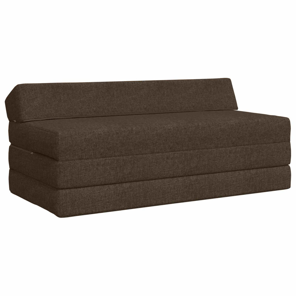 Κρεβάτι Καναπέ Αναδιπλούμενο Taupe 120 x 60 x 49 εκ Ύφασμα