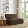 Κρεβάτι Καναπέ Αναδιπλούμενο Taupe 100 x 80 x 60 εκ. Ύφασμα