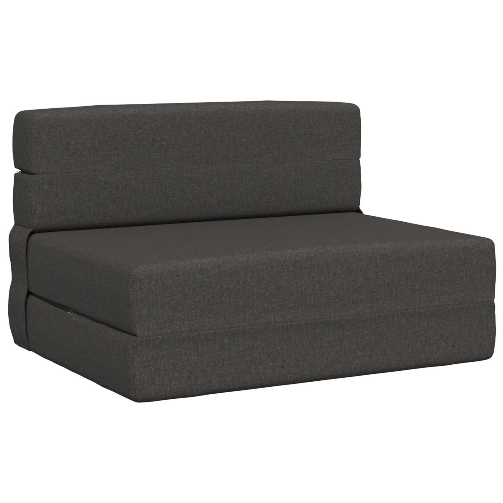 Κρεβάτι Καναπέ Αναδιπλούμενο Σκούρο Γκρι 100 x 80 x 60 εκ. – εικόνα προϊόντος 2