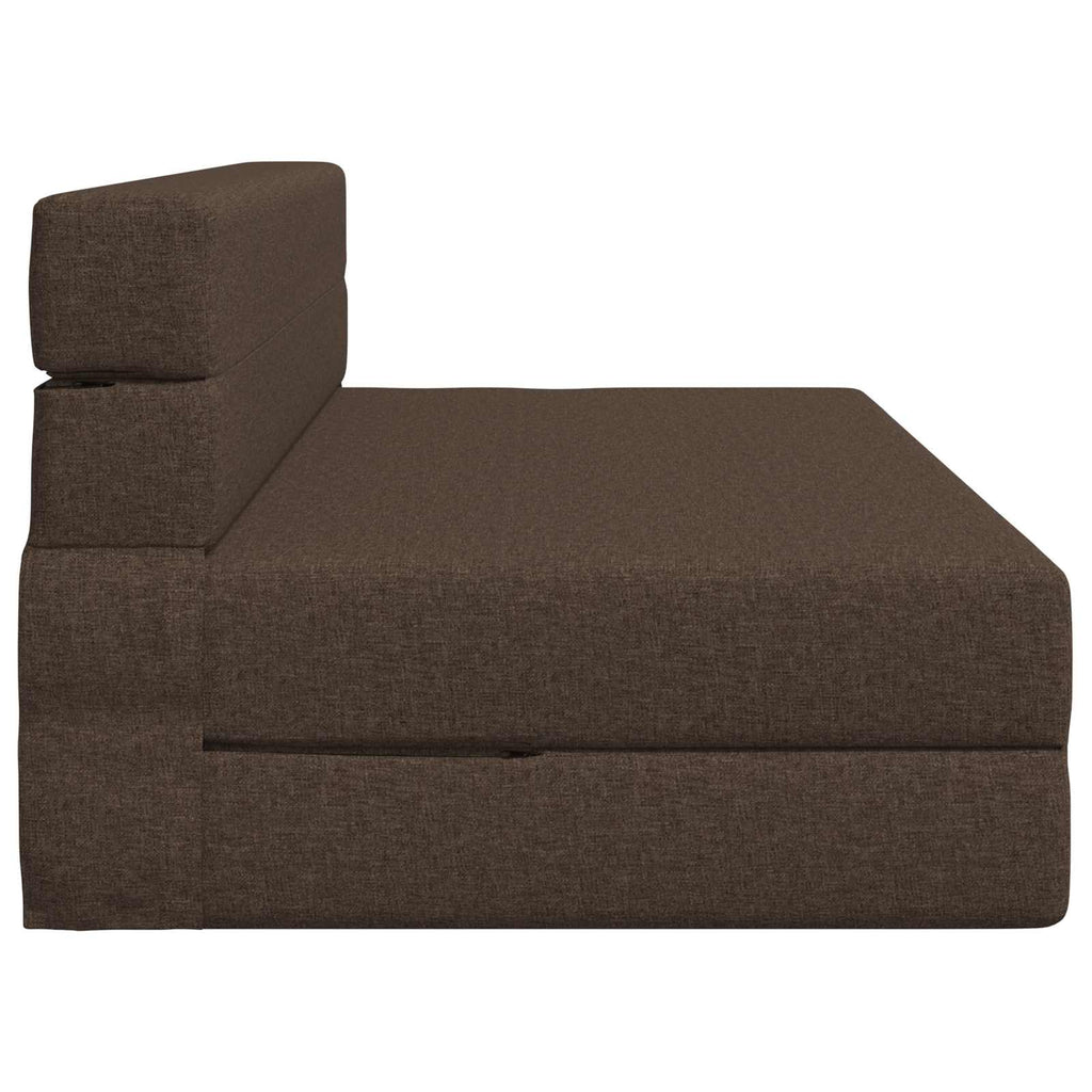 Κρεβάτι Καναπέ Αναδιπλούμενο Taupe 152 x 86,5 x 60 εκ. Ύφασμα – εικόνα προϊόντος 4
