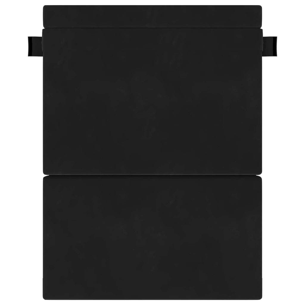 Κρεβάτι Καναπέ Αναδιπλούμενο Μαύρο 152 x 86,5 x 60 εκ. Ύφασμα – εικόνα προϊόντος 3