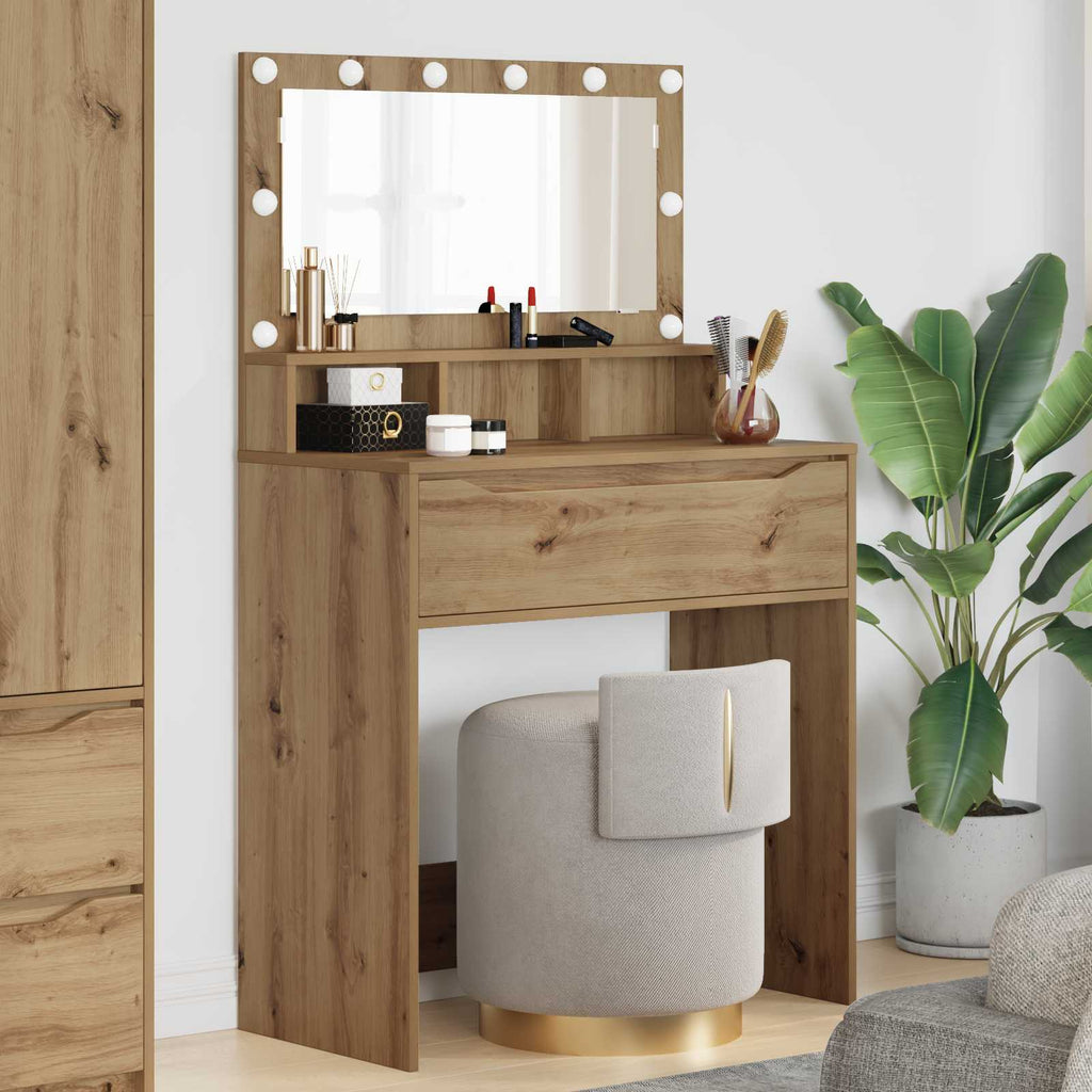 Τραπέζια Ντυσίματος Κρεβατοκάμαρας Artisan Oak